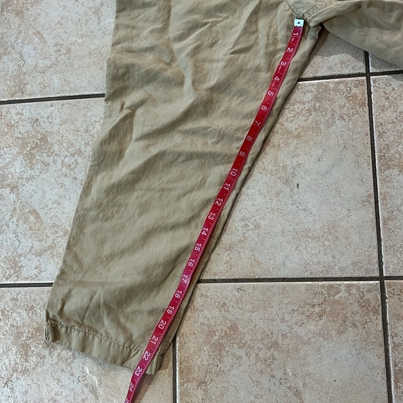 Alex Mill Linen Tencel Blend Cotton Twill Pants Khaki Tan, Sz XL - Picture 6 of 8